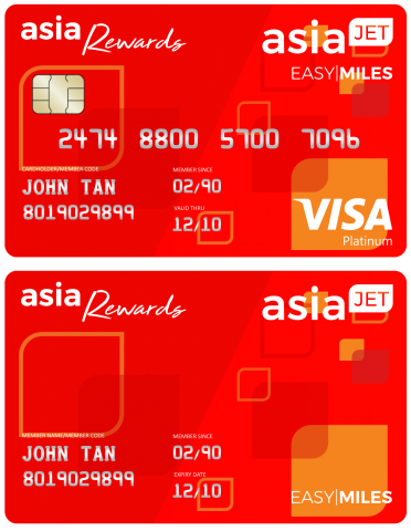 AsiaRewards™ Loyalty Card
