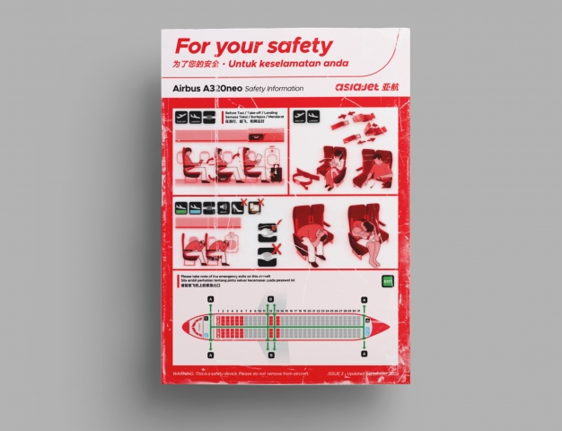 2022 AsiaJet Safety Information Card