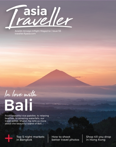 Asia Traveller - AsiaJet Airways Inflight Magazine (Cover)