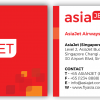 AsiaJet Airways Corporate Name Card