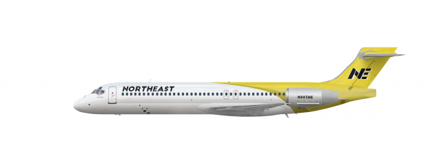 Northeast airlines Boeing 717-200