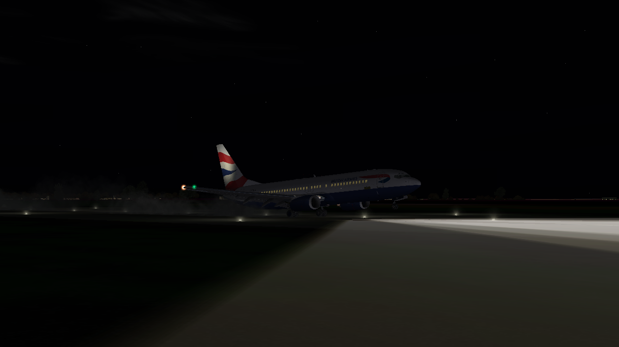 BA POSKY 738 Touchdown