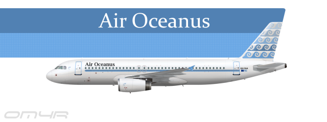 Air Oceanus A320-200 (90's scheme)