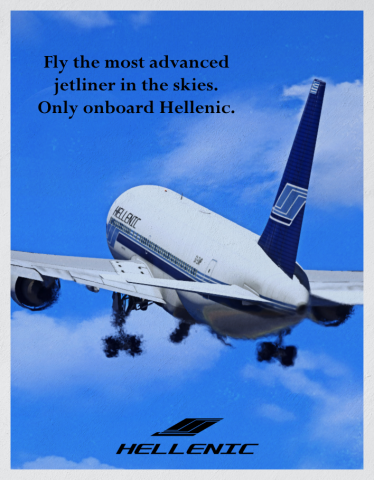 Hellenic 767-200 Advertisement