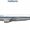 Hellenic A319 (90's scheme)