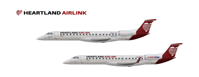 Heartland Airlink | ERJ-145LR, ERJ-145XR | 2018-