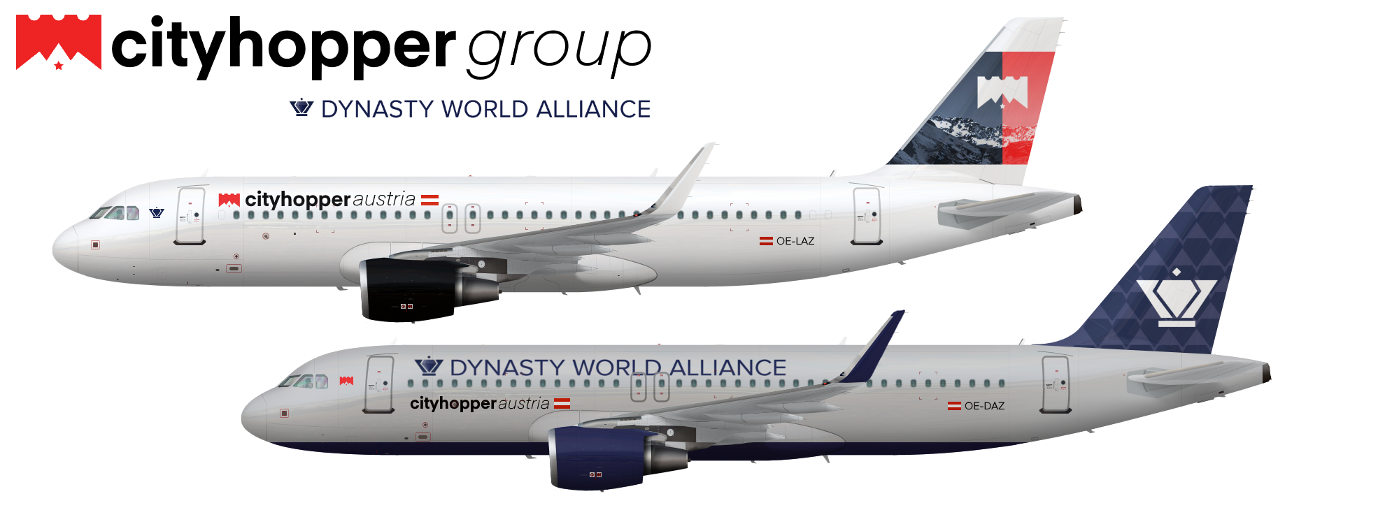 A320 cityhopper & Dynasty World Alliance (Size Large) cityhopper
