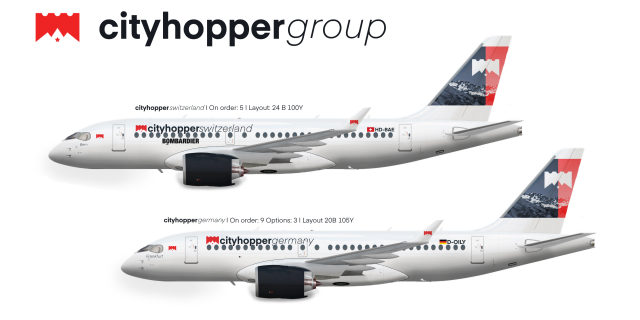 Bombardier CS100 Orders