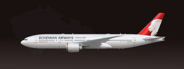 Bohemian Airways | Boeing 777-200LR
