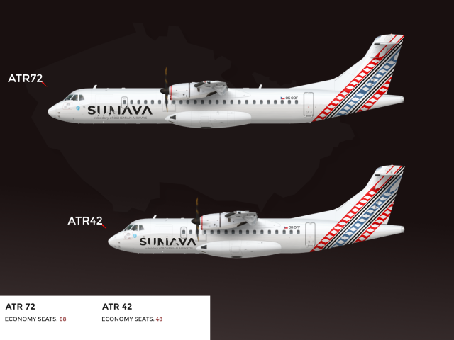 Sumava by Bohemian Airways | Atr fleet 2005-present