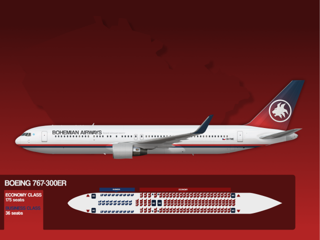 Bohemian Airways | 767 300ER 2003-2010