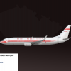 Bohemian Airways | Boeing 737-800 retrojet 2015-present