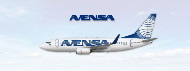 Boeing 737 700 Avensa (Pan Am Tail Style)