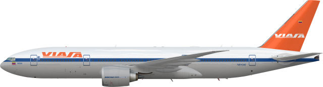 Boeing 777-200 Avensa Viasa Retro Livery Boeing 777-200 Avensa Viasa Retro Livery