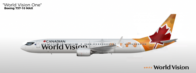 "World Vision One" | 2018- | 737 MAX 10