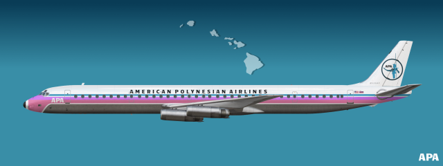 American Polynesian Airlines | DC-8-63 - APA - American