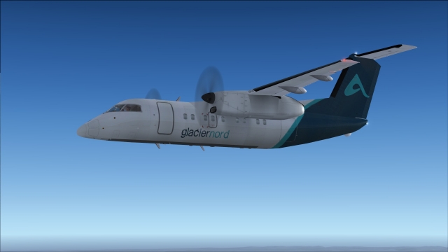 GlacierNord - Bombardier Dash 8-100