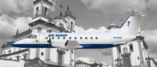 Air Minas, Embraer EMB 120 (PR-MGE)