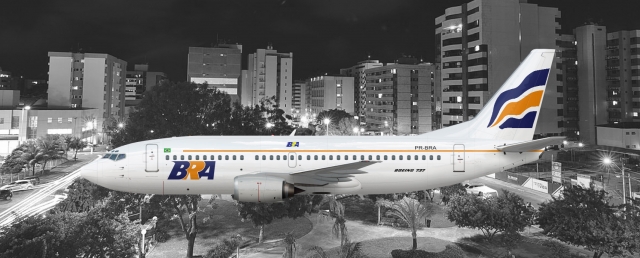 BRA Linhas Aéreas, Boeing 737-400 (PR-BRA)
