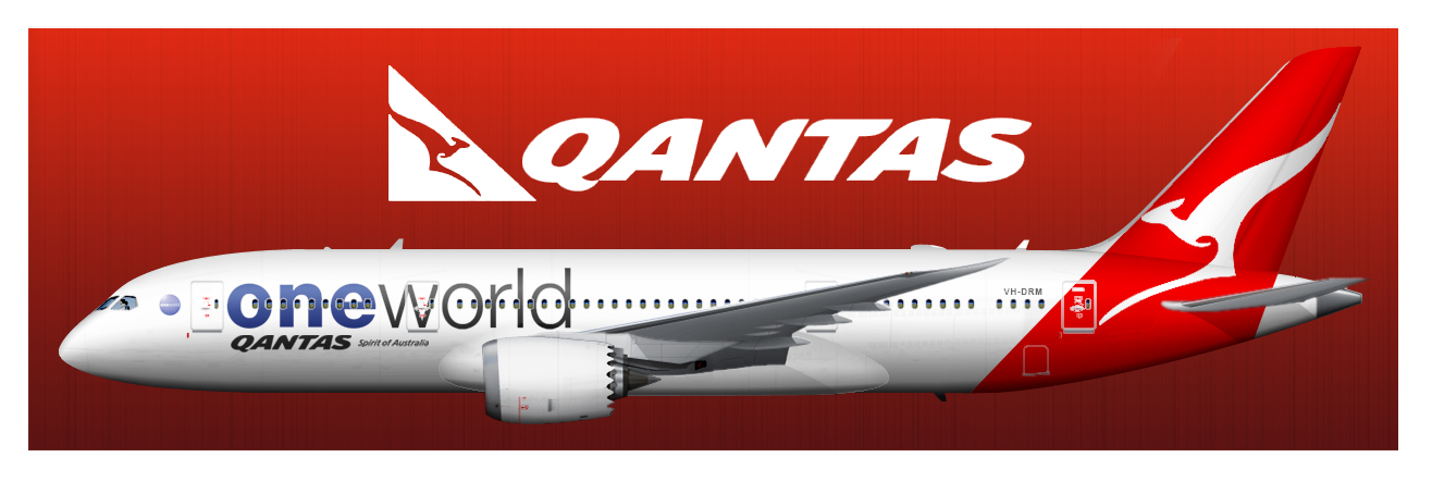 Qantas (OneWorld) - Boeing 787