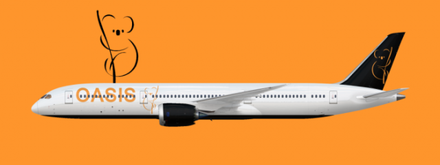 Boeing 787-9 New Livery