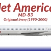 Jet America MD-83