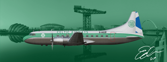 Celtic 1950s Convair CV 440