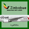 Zimbabwe Airlines Boeing 767-200 Livery (2016-)