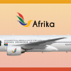 Afrika Boeing 777-200ER Livery (Special)