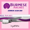 Burmese Airlines A320-200 Livery