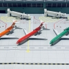 GeminiJets 1:400 Braniff 727-227 'Flying Colors' collection