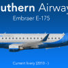 Southern Airways Embraer E-175 Current Livery