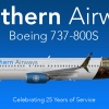 Southern Airways Boeing 737-800S Celebrating 25 Years of Service livery