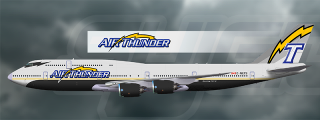 Air Thunder (virtual airline) 747-8i