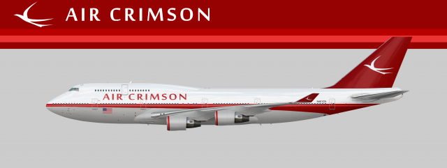 Air Crimson Boeing 747-400 (1988-2005 livery)