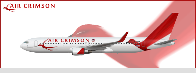 Air Crimson Boeing 767 300ER