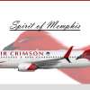 Air Crimson (Spirit Of Memphis) 737-800
