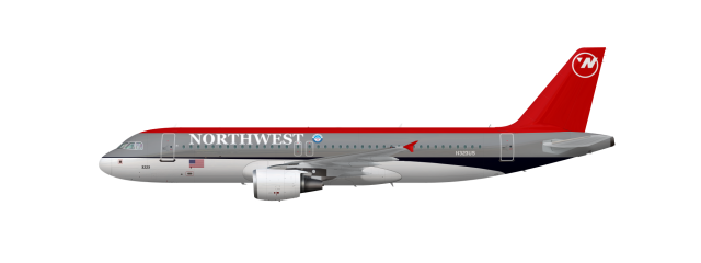 Northwest Bowlingshoe Airbus A320