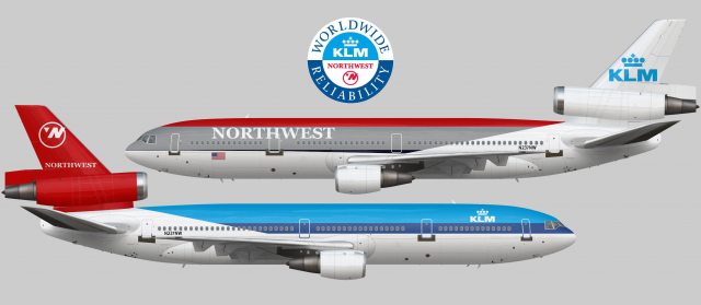 KLM/Northwest Douglas DC 10-30