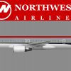 Northwest Bowlingshoe Boeing 757-300