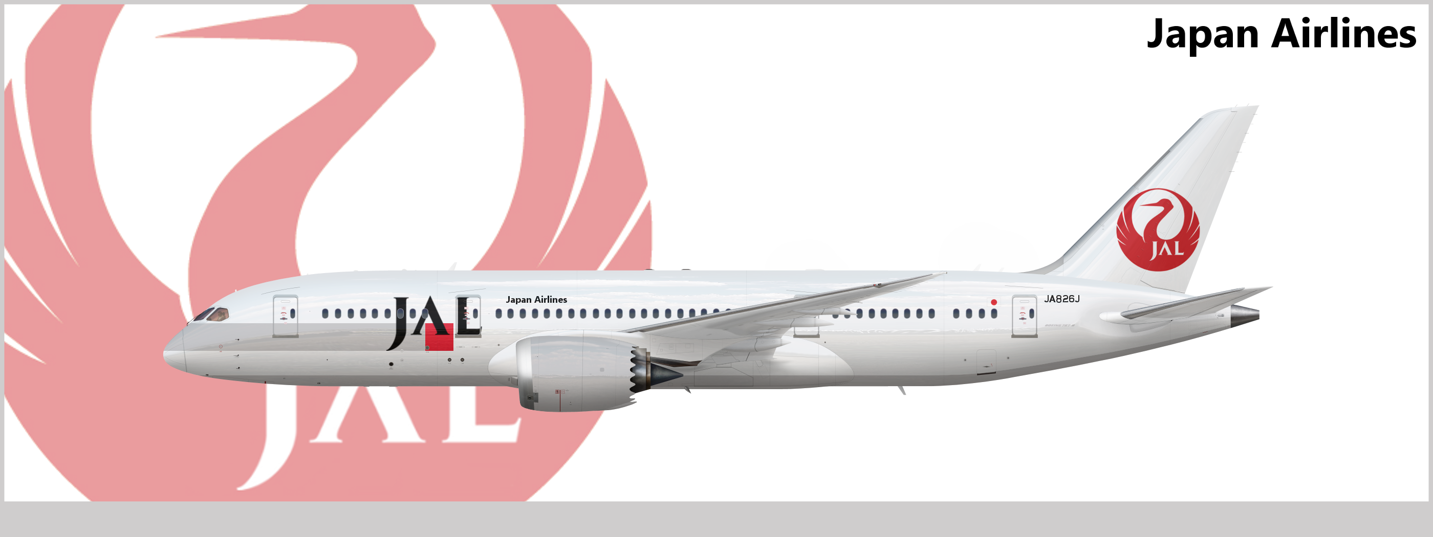 Japan Airlines (1990's livery) Boeing 787-8 - Custom