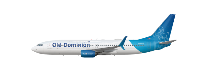 Old Dominion Airways Boeing 737 800 (Re Upload)