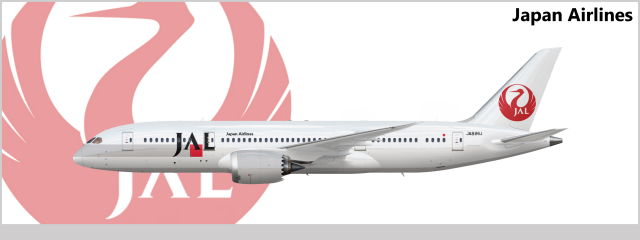 Japan Airlines (1990's livery) Boeing 787-8 - Custom