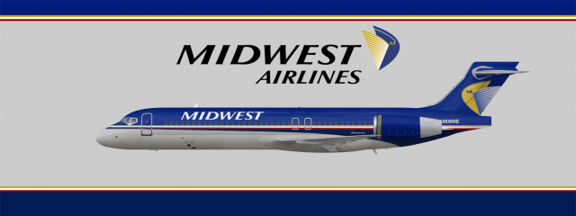 Midwest Express Airlines Boeing 717-200