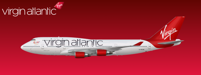 Virgin Atlantic Boeing 747-400 (Barbarella)