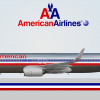 American Airlines Boeing 737-800 (chrome)