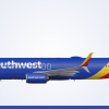 Southwest 737-8H4 (Heart)