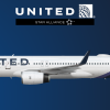 United Airlines New Livery Concept Boeing 757-200