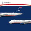 U.S. Airways Airbus A320's