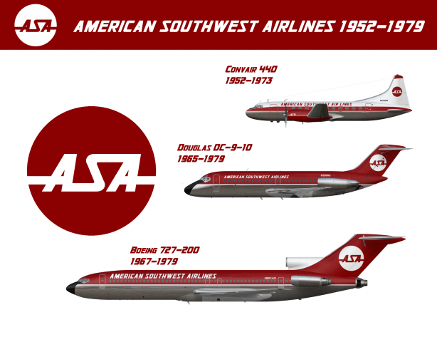 American Southwest Airlines- Fleet History American Southwest Airlines- Fleet History